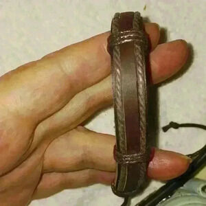 Handmade Leather Unisex Bracelet